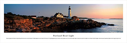 Blakeway Worldwide Panoramas Portland Head Light - Blakeway Panoramas Unframed Lighthouse Posters