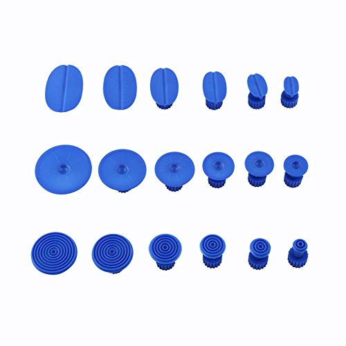 Car Dent Repair Puller Tabs-18pcs Paintless Dent Repair Tools Dent Puller Glue Tabs Car Auto Body Dent Removal Kits