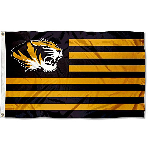 Missouri Tigers Stars and Stripes Nation Flag