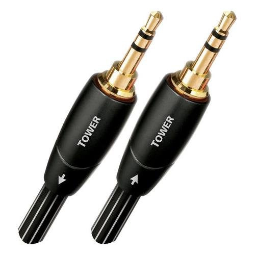 AudioQuest Tower 1m (3.28 ft.) 3.5mm to 3.5mm Analog Audio Interconnect Cable