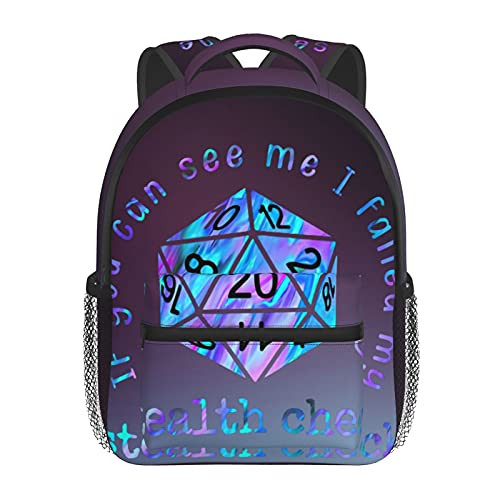 wobzfrok If You Can See Me I Failed My Stealth Check Novelty Boy Girl Cute Toddler Backpack Preschooler Travel Bag