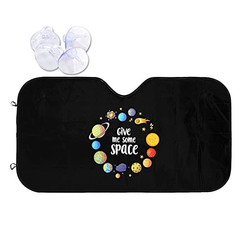Give Me Some Space Star Car Windshield Sunshade Keeps Out Uv Rays Visor Shield Shade