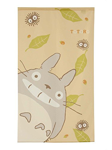 Studio Ghibuli Totoro Noren Curtain Tapestry Totoro Face Design