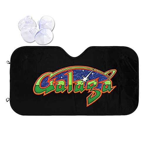 XKAWPC Galaga Car Windshield Sunshade Keeps Out Uv Rays Heat Shield Reflector Cover for Car