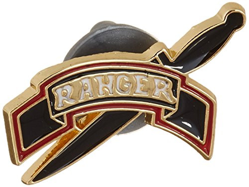 EagleEmblems P15857 Pin-Army-Ranger-Tab-Knife -1''-