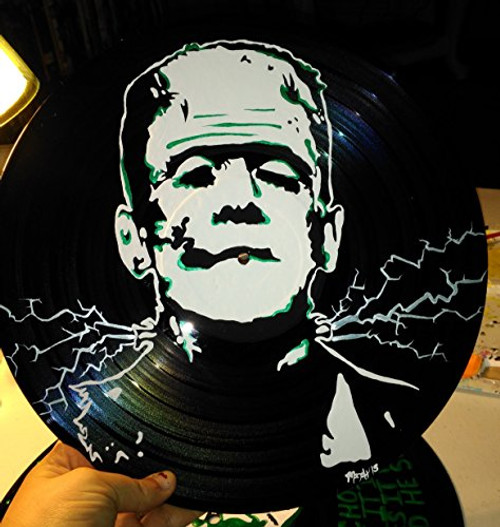 Hand painted Universal Monster Boris Karloff Frankenstein Hand painted Universal Monster Boris Karloff Frankenstein