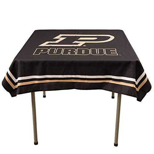 College Flags and Banners Co. Purdue Boilermakers Logo Tablecloth or Table Overlay