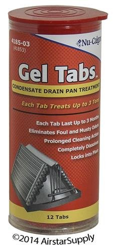 Nu-Calgon Gel-Tabs  4185-03 - Condensate Pan Treatment up to 3 Tons