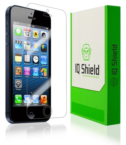 IQ Shield Screen Protector Compatible with Apple iPhone 5 LiquidSkin Anti-Bubble Clear Film