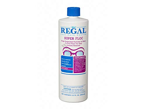 Regal Super Floc 1 Qt. Bottle for Swimming Pools and Spas