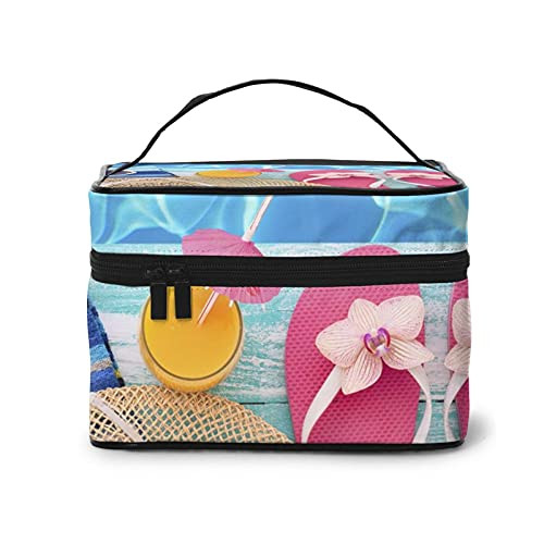 Cool Pool Water Makeup Bag Portable Travel Cosmetic Bag Makeup Case Organizer Storage Pouch Bags Box