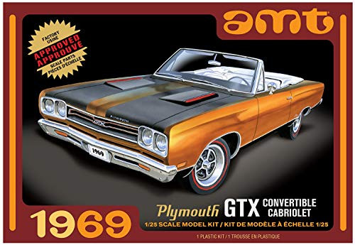 AMT AMT1137M 1/25 1969 Plymouth GTX Convertible 2T