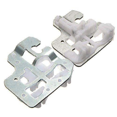 CoCocina Pair Left And Right Window Regulator Repair Clip Bracket Front For Bmw X5 2000-2006