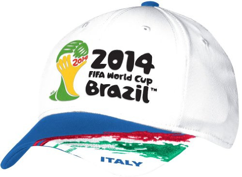 adidas Italy 2014 FIFA World Cup Paint Brush Flex Fit Hat/Cap Large/X-Large