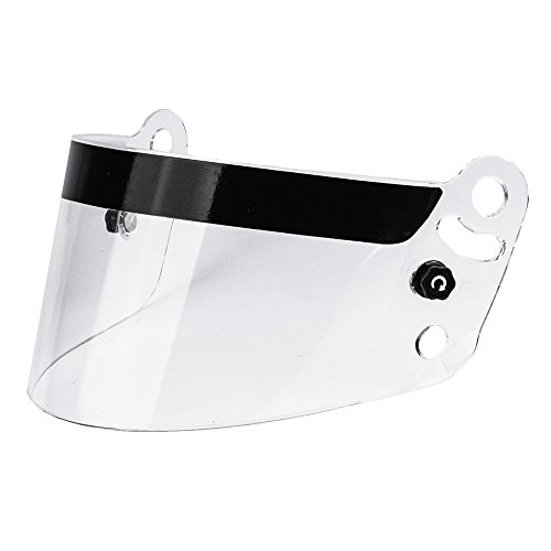 Typhoon Helmets Snell SA2015  and  SA2020 Clear Face Shield -ONLY- SA Rated Full Face Helmets