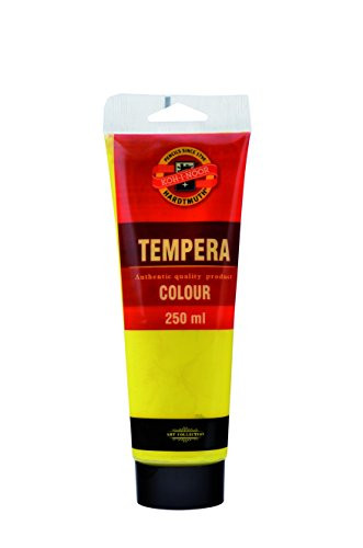 KOH-I-NOOR distemper Colour 250ml Dark Yellow- Paint 7.8 x 7.8 x 22 cm