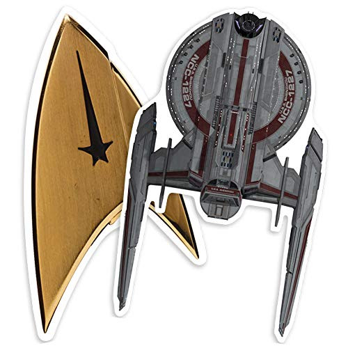 Popfunk Star Trek Discovery Shenzhou and Delta Shield Collectible Stickers