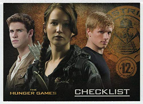 Checklist -Trading Card- The Hunger Games - 2012 NECA  72 - Mint