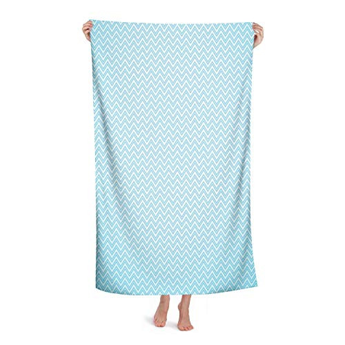 Whale Microfiber Sand Free Beach Towel-Ocean Inspired Pattern with-Quick Dry Super Absorbent Lightweight Oversized Large Towels Blanket for Travel Pool Swimming Bath Girl Women Men