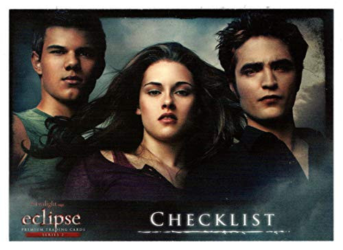 Checklist Series 2 -Trading Card- The Twilight Saga - Eclipse Series 2-2010 NECA  160 - Mint