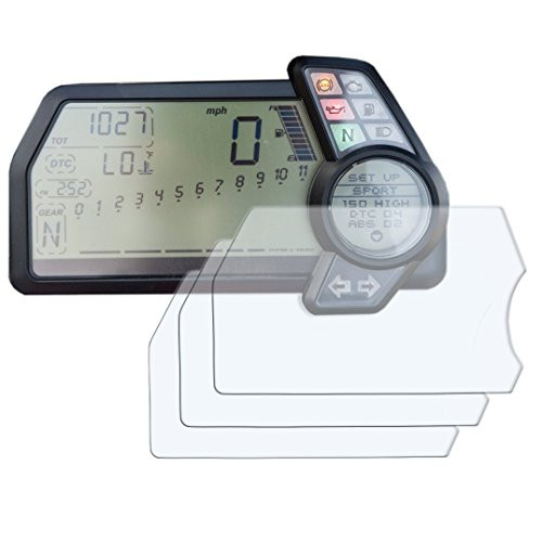 Speedo Angels SADU53UC Dashboard Screen Protector for Ducati Multistrada 1200 -2010-2014-- 3 x Ultra Clear