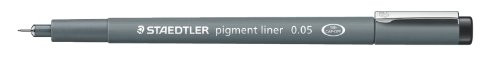 STAEDTLER-MARS LIMITED 3080059 STAEDTLER PIGMENT LINER SKETCH PEN .05MM BLACK
