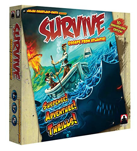 Stronghold Games Survive Escape From Atlantis 30th Anniversary Edition