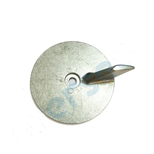 OVERSEE 664-45371 Anode Trim Tab Zinc for Yamaha Outboard Motors 664-45371 25-30-40-50 HP Outboard