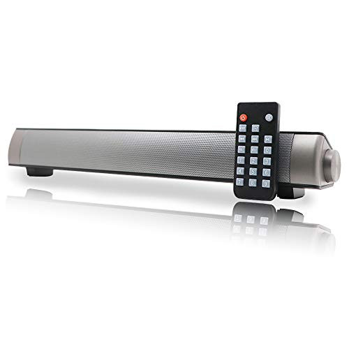 Soundbar TV Sound bar 3D Surround Sound Speaker, Mini Soundbar Home Theater with Remote Control Dual Connection Methods for TV PC Smartphones Music and Movie Soundbar TV Sound bar 3D Surround Sound Speaker, Mini Soundbar Home Theater with Remote Control Dual Connection Methods for TV PC Smartphones Music and Movie