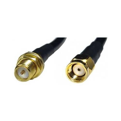 Premiertek PT-SMA-EXT-3 Low Loss RP-SMA Male to RP-SMA Female Cable 3 Meters
