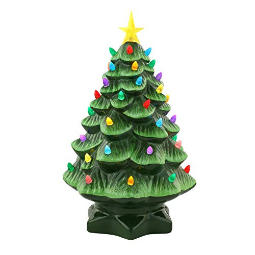 Mr. Christmas 19323 Nostalgic Tree- 14"- Green