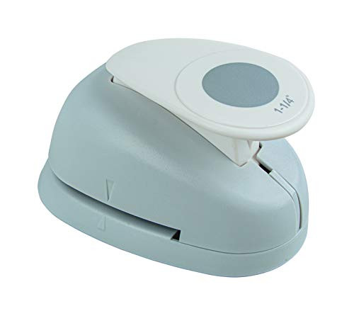 Rayher Motive Puncher: Round- 3.16cm- -1 1/4"-- tab-Blister 1pc- Miscellaneous- Orange- ø 3-16cm