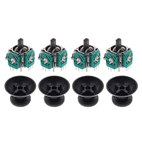 AUTOKAY 3D Controller Joystick Axis Analog Sensor Module  and  Thumbstick for Xbox - Pack of 4