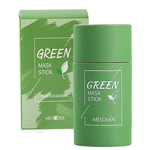 Green Tea Purifying Clay Stick Mask-Green Tea Solid Mask Deep Cleansing Pores Face Moisturizes Oil Control- Improves Skin- for All Skin Types Men Women Green Tea Purifying Clay Stick Mask-Green Tea Solid Mask Deep Cleansing Pores Face Moisturizes Oil Control- Improves Skin- for All Skin Types Men Women
