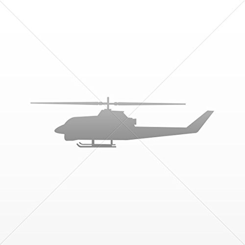 Stickers Decal Air Force Figures Helicopter Tablet Laptop We Gray -5 X 1.38 Inches-