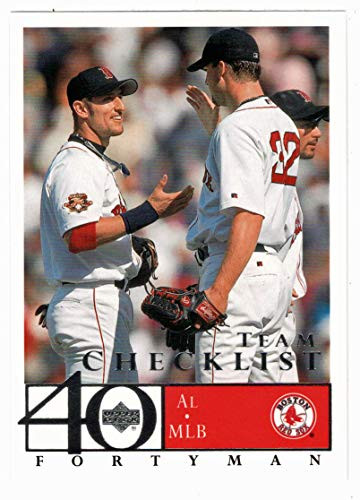 Boston Red Sox Team Checklist -Baseball Card- 2003 Upper Deck 40 Man  963 NM/MT