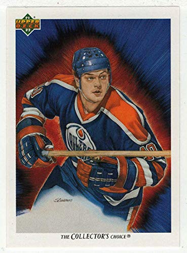 Esa Tikkanen - Edmonton Oilers Checklist -Hockey Card- 1991-92 Upper Deck  83 NM/MT