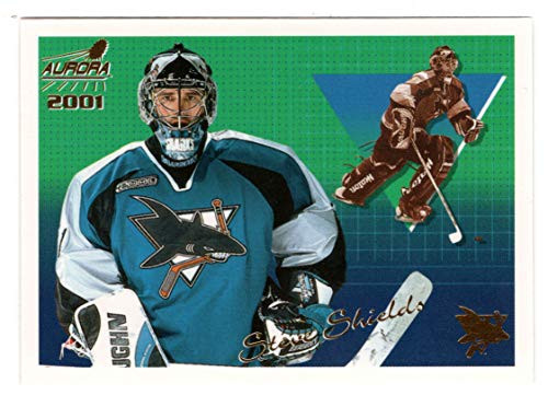 Steve Shields - San Jose Sharks -Hockey Card- 2000-01 Pacific Aurora  130 Mint