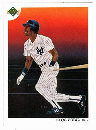 Roberto Kelly Team Checklist New York Yankees -Baseball Card- 1991 Upper Deck  49 NM/MT