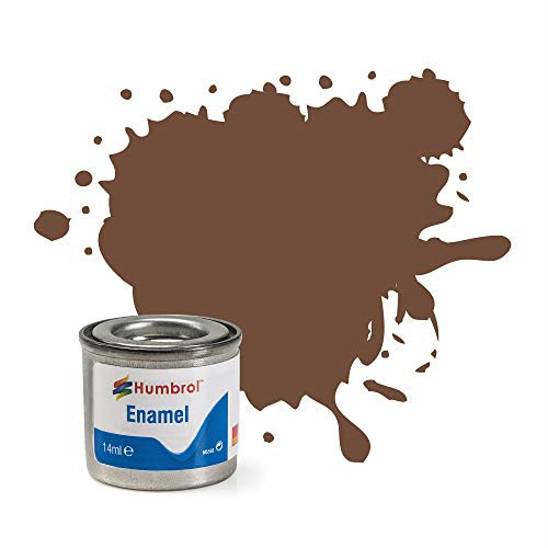 Humbrol Model Enamel Paint No.098 Matt Chocolate- AA1081