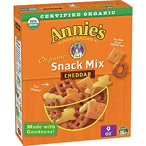 Annie's Homegrown Organic Snack Mix Cheddar 9 oz