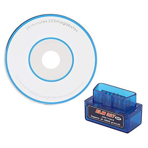 Aukson Mini BT OBD2 OBDII Auto Scanner Car Diagnostic Tool V2.1 Bluetooth Code Reader Adapter Check Engine Light Diagnostic Tool