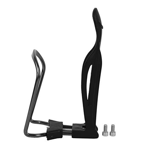 YIUS Aluminum Alloy Adjustable Bike Water Bottle Cage Lightweight Water Bottle Holder Cages Brackets for Cycling Fits Any Bike with Easy Installation-Black- YIUS Aluminum Alloy Adjustable Bike Water Bottle Cage Lightweight Water Bottle Holder Cages Brackets for Cycling Fits Any Bike with Easy Installation-Black-