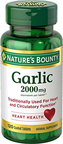Nature's Bounty Garlic 2000mg- Tablets 120 ea