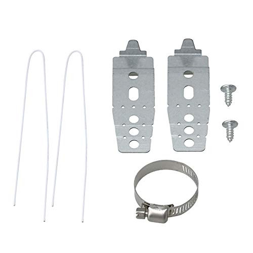 Emptty 5001DD4001A Dishwasher Mounting Brackets Kit Replacement for LG Replaces PS3525525