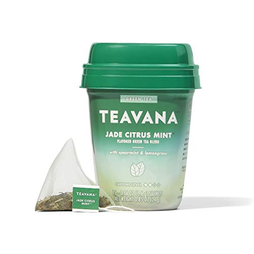 Teavana Jade Citrus Mint- Green Tea With Spearmint and Lemongrass- 15 Count