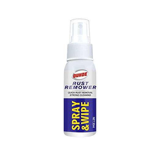 fineshelf Rust Remover-Rust Treatment Spray Anti Oxidation Cleaning Detergent-Fallout Rust Remover Spray Detailing Car Cleaner-Rust Dissolver Metal Cleaner and Conditioner 30/50 ml