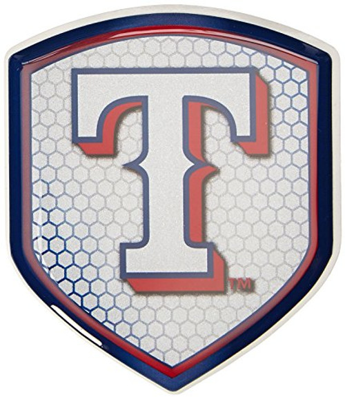MLB Texas Rangers Team Shield Automobile Reflector MLB Texas Rangers Team Shield Automobile Reflector