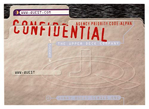 WWW.QUEST Checklist -Trading Card- Jonny Quest - 1996 Upper Deck  28 Mint