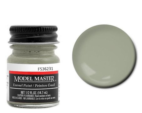 Dark Gull Gray Enamel Paint .5 oz bottle FS36231 by Testor Corp.